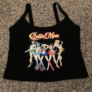 Sailor Moon Black Tank Top